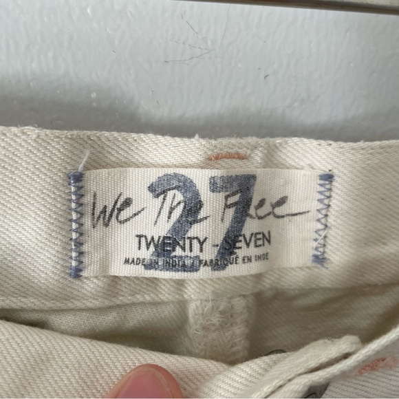 Free People Sunnies Patched Boyfriend Jeans Size 27 - Picture 4 of 10